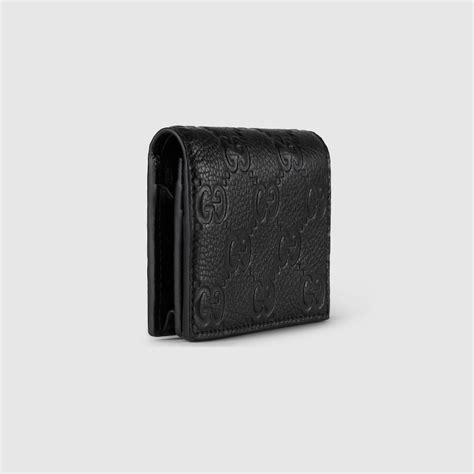 gucci skull emblem wallet|Gucci GG Emblem mini wallet.